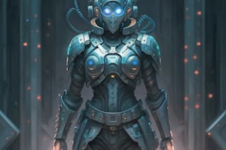 created a persona for science fiction character