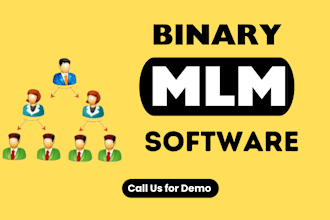 make any binary or matrix MLM software and website