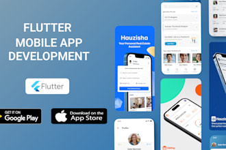 develop android or ios flutter apps