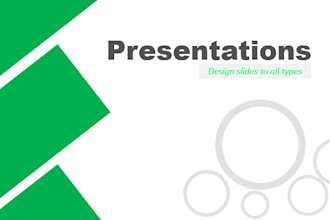 design powerpoint presentation and pitch deck