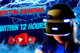 do poster design , design custom canvas and youtube thumbnails