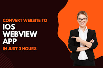convert website to ios webview app in just 3 hours