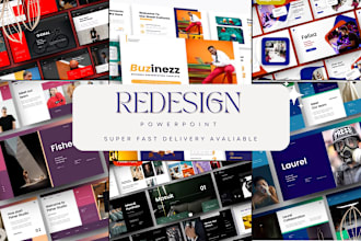 design and redesign powerpoint template