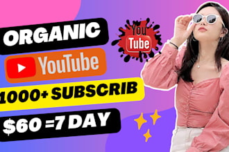 provide permanent 1000 subscribes for youtube monetization
