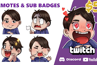 draw custom twitch emotes, sub badges, or discord emoji