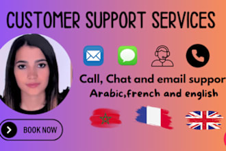 be your virtual call maker, email, chat and call support