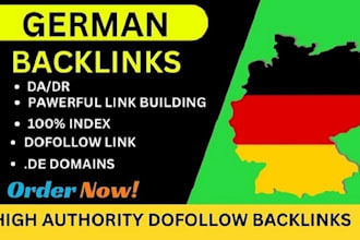 provide you forum, contextual, and german backlinks