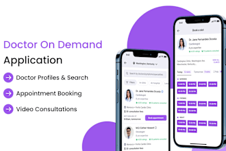 develop a doctor on demand app, healthcare app like practo, zocdoc