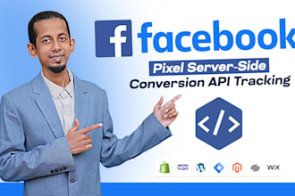 setup facebook pixel conversion API, ga4 ecommerce and gads conversion tracking