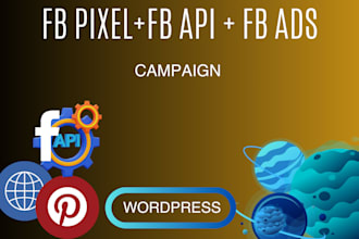 setup fb pixel, fb conversation API, manage fb ads campaign
