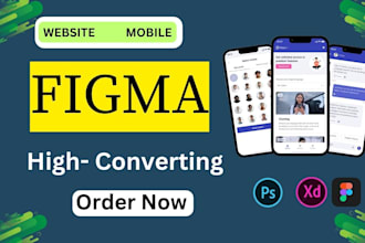 do website ui ux design, mobile app ui ux design, ui ux design in figma