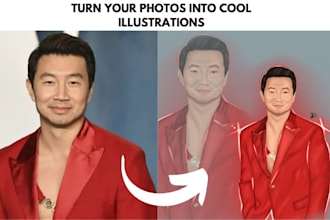 create illustrations of people in procreate