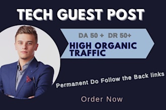 do high da tech guest posts with authority backlinks