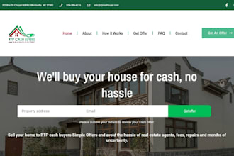design real estate idx website, real estate website, mls integration
