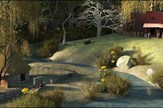 design 3d environments in unreal engine, unity