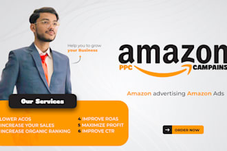setup amazon PPC campaigns, manage amazon ads, and improve amazon advertising