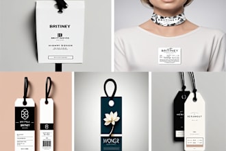 design hang tag,clothing tag, neck label, clothing label, wash label,door hanger