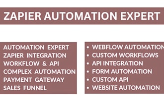 intergrate your webflow website with zapier airtable memberstack and apis expert