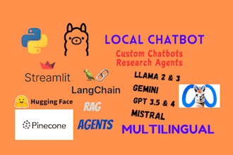 build custom ai chatbot for rag with any llm
