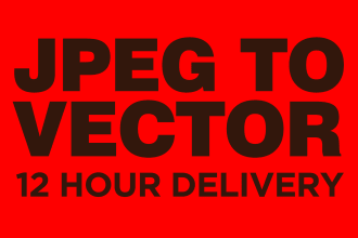 vectorize low quality logo and do make smooth and clean edges