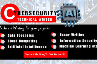 write your cybersecurity, artificial intelligence, and machine learning ebook