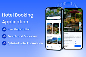create custom hotel booking, flight ticket booking app like airbnb, booking com