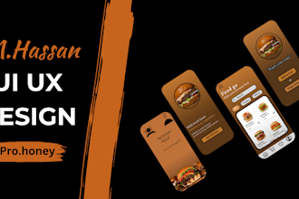create an user friendly and eye catching UI UX design that users love