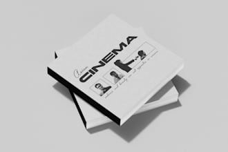 create a custom film inspired artbook