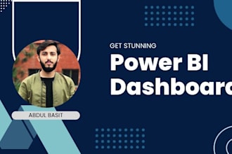 be your data analyst and power bi expert