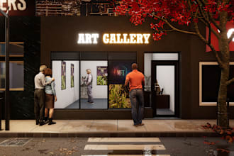 do salon interior design, barber shop, retail store showroom