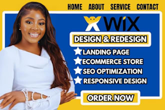 wix website redesign, wix website design, redesign wix website
