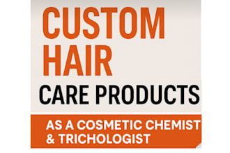 formulate custom hair care products