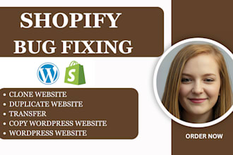 do shopify bug fix and solve code issues in your wordpress or shopify store