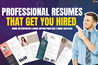 design professional resumes in dutch english or any other language