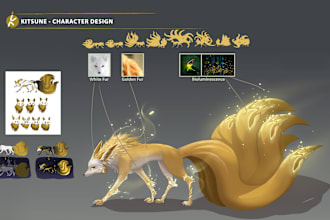 design a mystical creature or legendary character