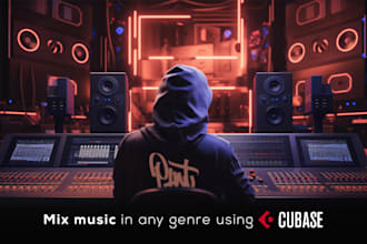 mix music in any genre using cubase