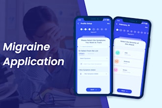 develop migraine app, migraine tracker app, headache tracker app