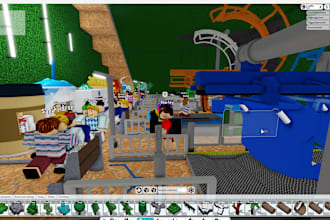 make you a underground farm in theme park tycoon 2