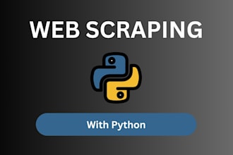 do python web scraping, data scraping, data mining, web scraper