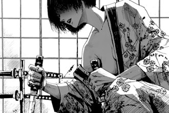 draw amazing comic illustration