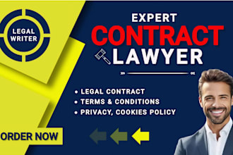 write legal contracts, agreements, nda, terms and conditions, privacy policy