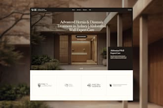 create an elegant, luxury, minimalistic, modern website