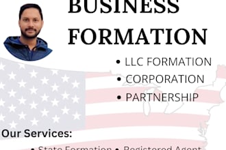 business formation llc, corporation, nonprofit all 50 states