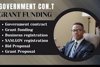 government contract bid proposal writing rfp business grant capability statement