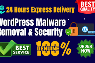 provide wordpress malware removal service with best security