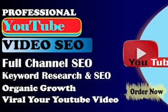 optimize your youtube videos SEO for improving video rank