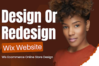 do wix ecommerce online store, wix business website or wix studio website design