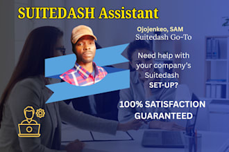 setup suitedash client portal kickoff form, upload block, automate tasks emails