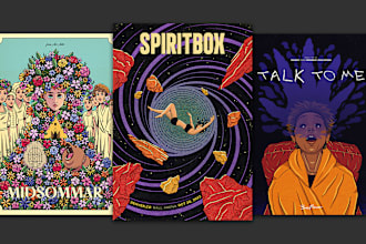 design a poster illustration for your gig, movie or event