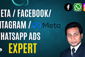 run facebook ads campaign, marketing and instagram promotion